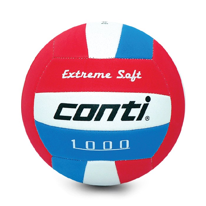 Conti5號安全軟式排球V1000-5-RWB