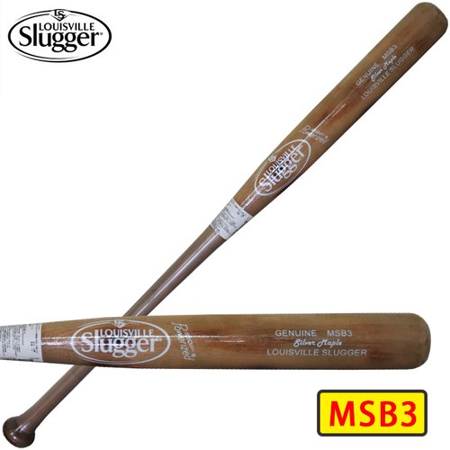 ║Louisville Slugger║Silver Maple 系列慢壘楓木棒(34吋-火烤棕)