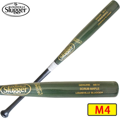 ║Louisville Slugger║慢壘楓木球棒 SCRUB M4系列-軍綠黑