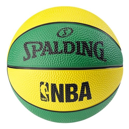 ║SPALDING║NBA NO.1 迷你小球 - 黃/綠-1號球