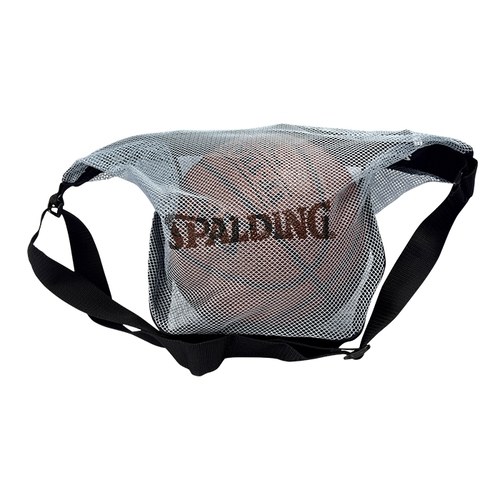 ║SPALDING║斯伯丁單顆裝網袋-銀藍