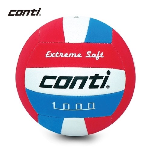 ║Conti║5號安全軟式排球V1000-5-RWB
