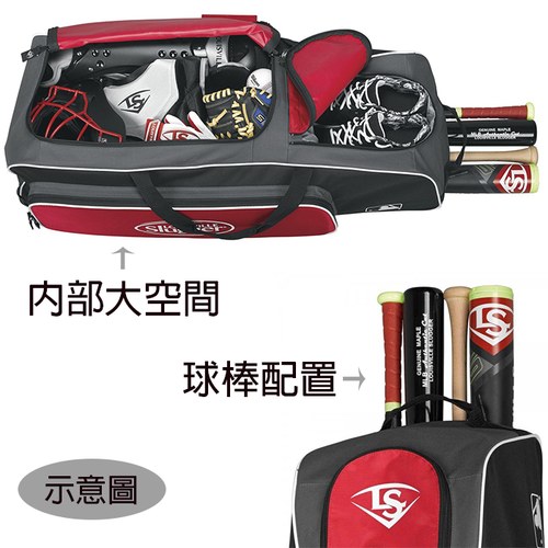 ║Louisville Slugger║LS SERIES 5 RIG滾輪裝備袋