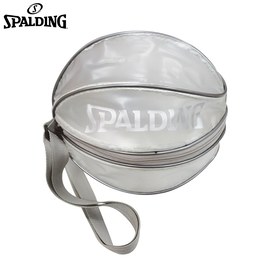 ║SPALDING║單顆裝籃球瓢蟲袋(銀)