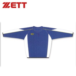 ║ZETT║長袖練習風衣 BOTT-455 寶藍色