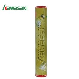 ║KAWASAKI║比賽級12入羽毛球-鵝毛