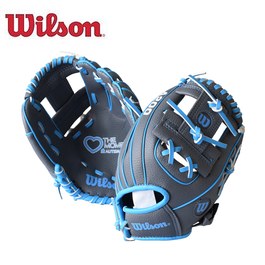 ║WILSON║A200 兒童手套-灰