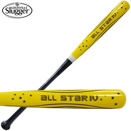 ║Louisville Slugger║ALL-STAR IV 楓木慢壘木棒-黑黃25OZ