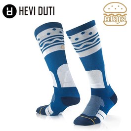 ║HEVI DUTI║ 機能性棒球襪-漢堡蛋復古吊襪樣式