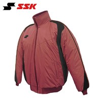 ║SSK║鋪棉風衣外套(厚) BWG940 酒紅/黑