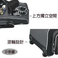 ║Louisville Slugger║LS SERIES 5 RIG滾輪裝備袋